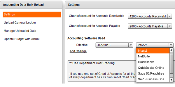 AppComputing Features - Accounting Data